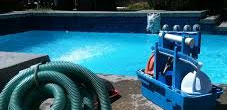 Book swimming pool service call